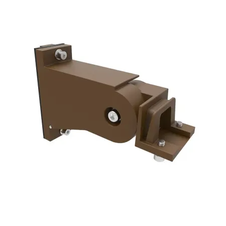 Bracket adjustable straight arm